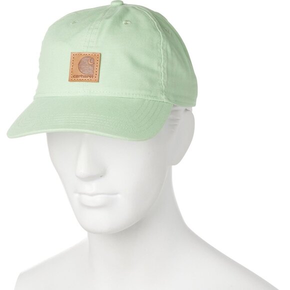 NEW Carhartt 100289 Cotton Canvas Baseball Cap Adventurine unisex  253 - Picture 1 of 4